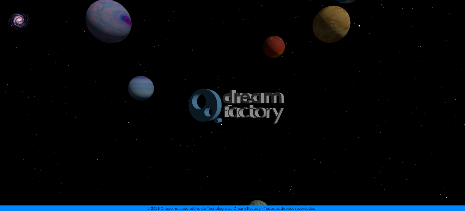 Universo 3D do portal TIverso da Dream Factory